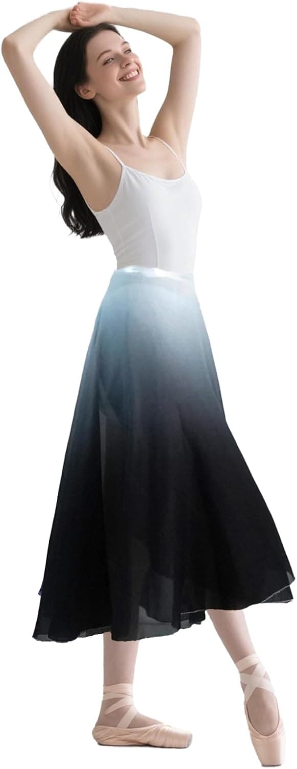 Detalle 1 de Jupe danse classique portefeuille 75 cm