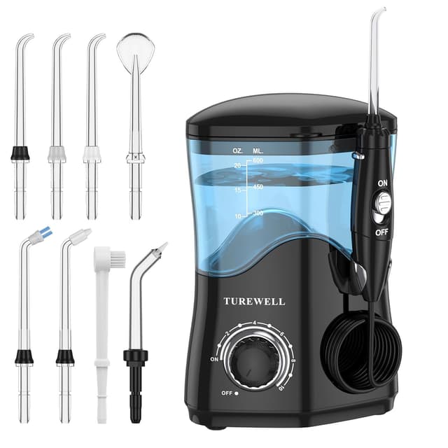 Detalle de TUREWELL Water Dental Flosser for Teeth Braces