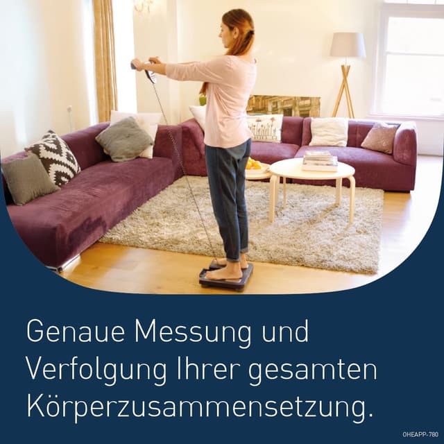 Thumbnail 3 de OMRON BF511 Körperanalysewaage 8-Sensoren