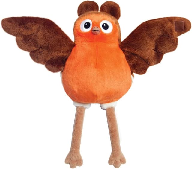 Detalle de Aurora 61432 Robin Robin bird soft toy (Brown and Red)