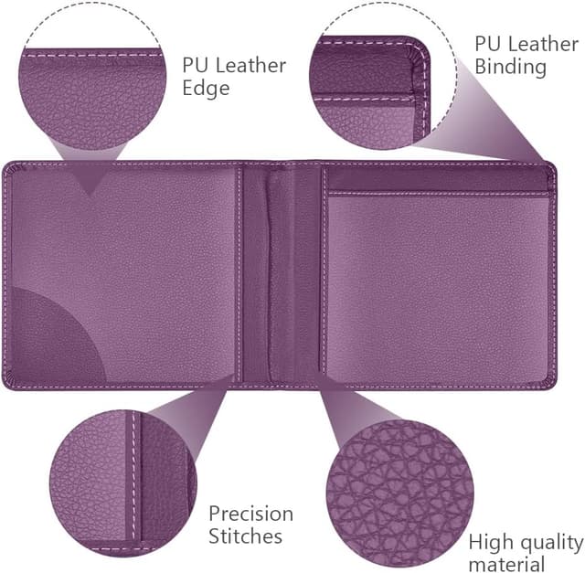 Detalle 2 de OFFCUP Disabled Badge and Timer Holder PU leather holder for blue badge 🪪