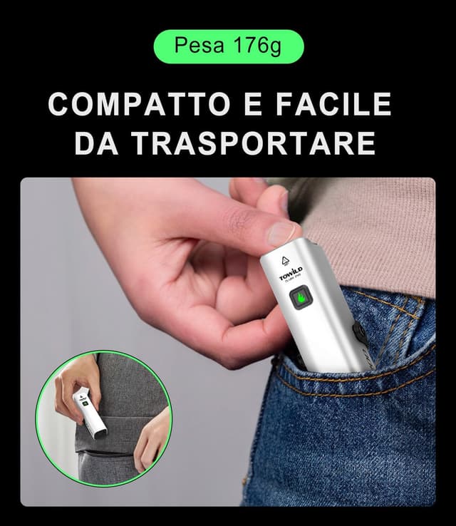 Thumbnail 3 de towild CL1200 1200 lumen luce anteriore per bici