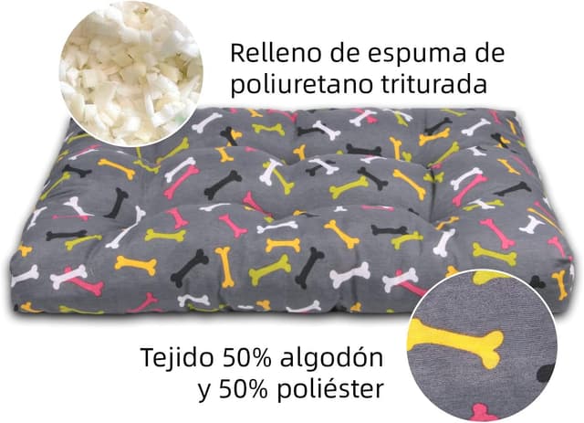 Thumbnail 4 de MERCURY TEXTIL Cama de Mascota Colchón Reversible
