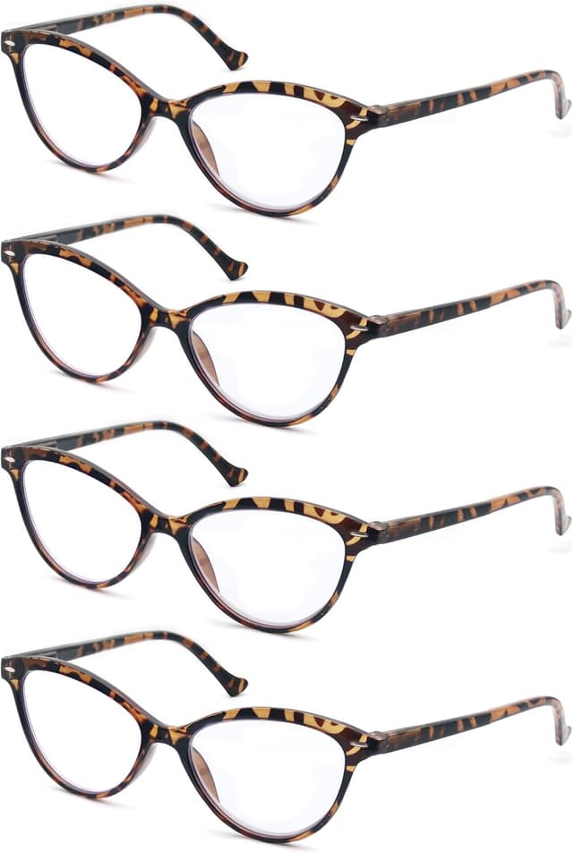 Detalle 2 de HEEYYOK cat eye reading glasses +2.00