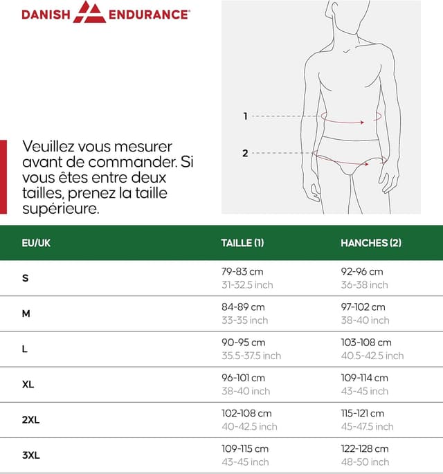 Thumbnail 5 de DANISH ENDURANCE Short de Sport Léger 1️⃣0️⃣0g