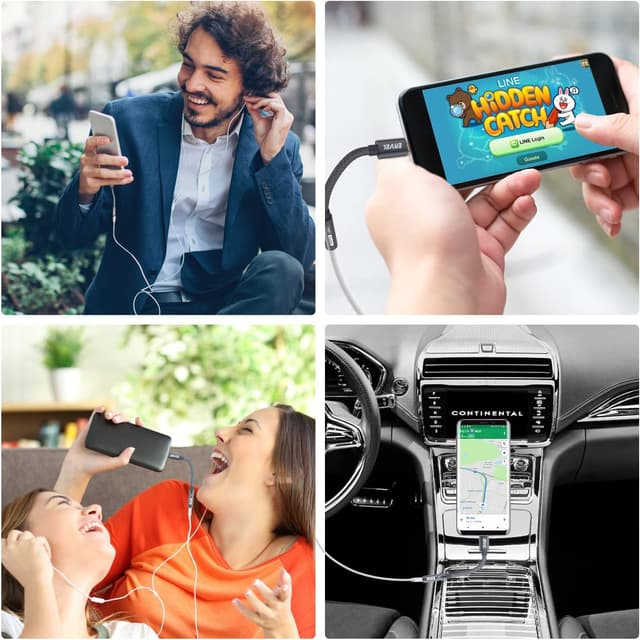 Thumbnail 4 de QILERUI USB‑C auf 3,5 mm 48kHz