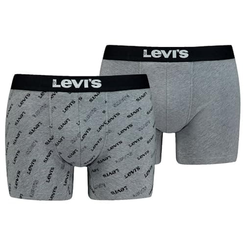 Imagen de Levi's Boxer Ropa Interior, Gris/Black, L Hombre en OfertitasTOP
