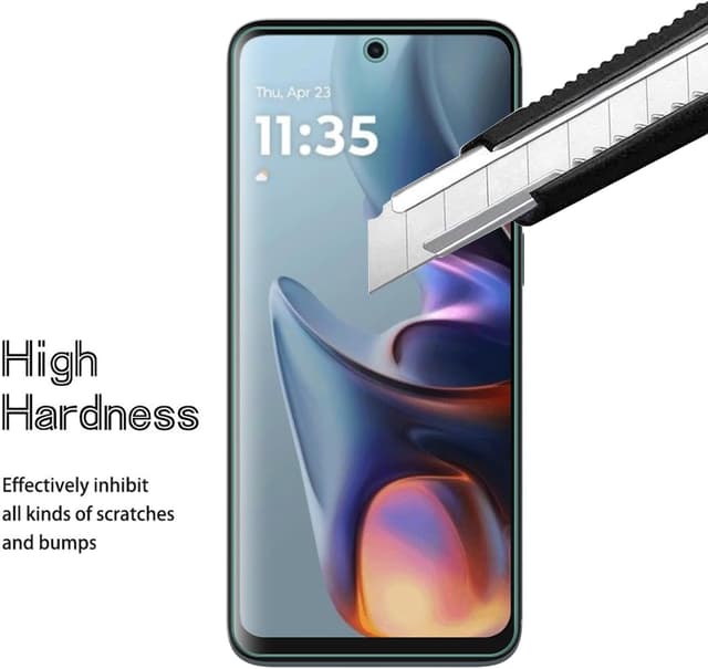 Detalle de Pellicola vetro temperato 9H+ per Moto E15