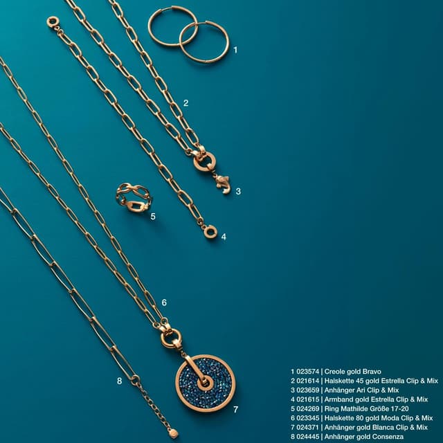 Thumbnail 4 de JEWELS BY LEONARDO Anhänger Clip & Mix 5 cm