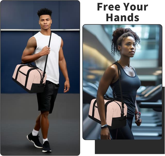 Detalle 2 de YoKelly Mini Reisetasche Sporttasche 18L „Small Duffel Bag XS“ (rosa), Schulsport- & Weekender-Bag