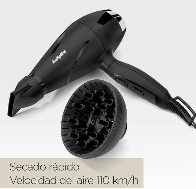 Detalle de BaByliss Shine Pro 2200 ✨ Secador de Pelo con Tecnología Iónica