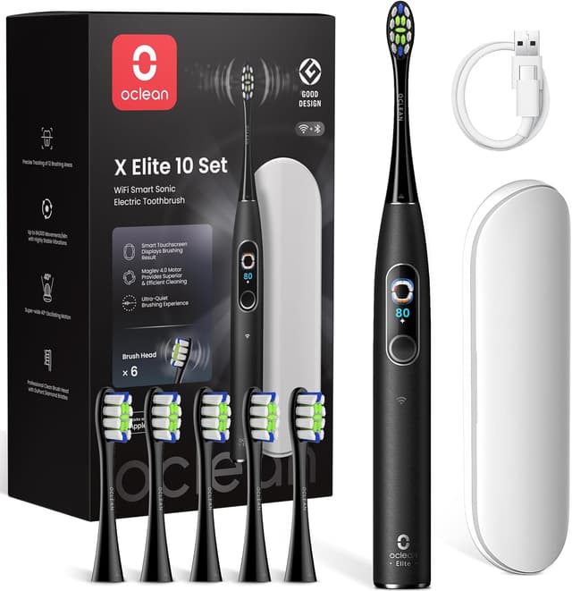 Detalle de Oclean X Elite 10 Spazzolino elettrico 40°