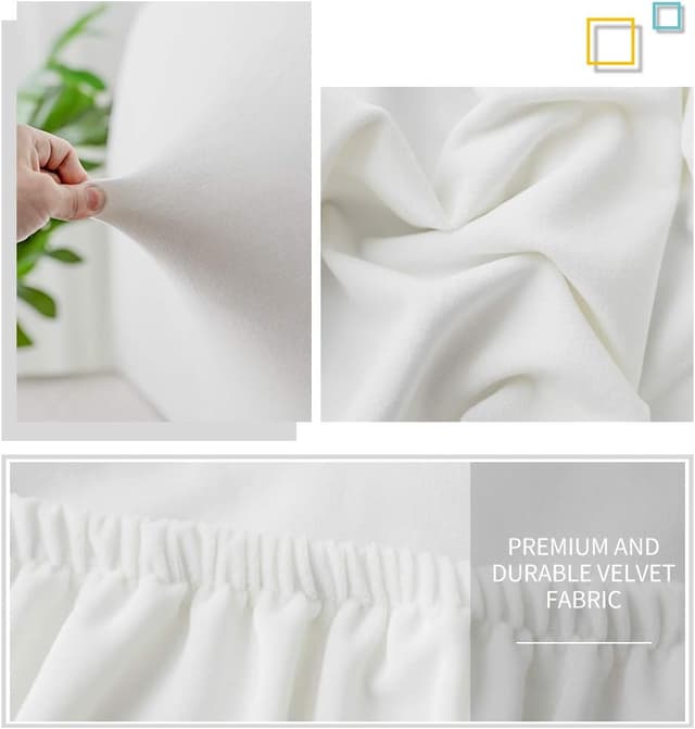 Detalle de DUJUIKE fodera testiera 200-220 cm bianco