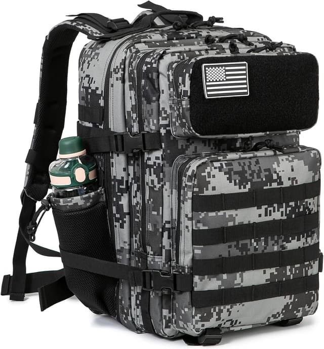 Detalle de QT&QY 25L Tactical Military Backpack for Men