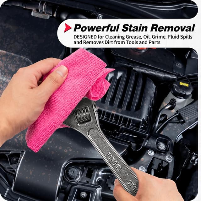 Thumbnail 5 de FIXSMITH Microfiber Cleaning Cloth 100 Pack 🧽