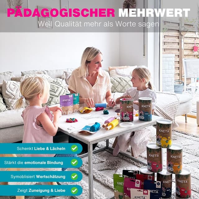 Detalle 2 de Knete Party Set 8x100 g ab 1 Jahr