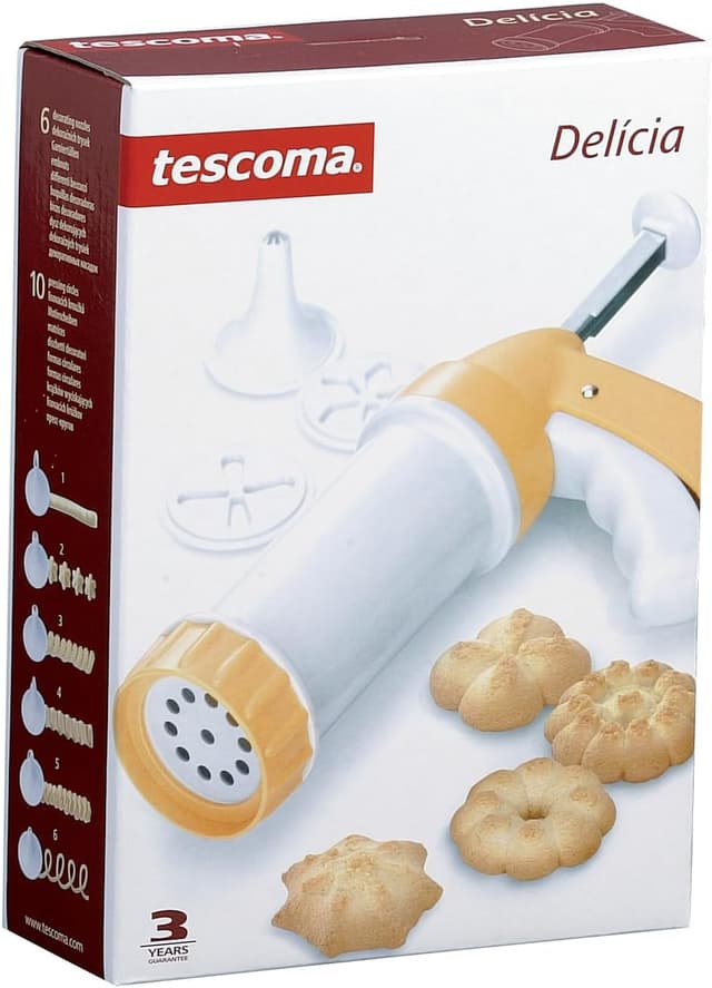 Detalle 2 de Tescoma Delicia Presse à Pâte/Décorer blanc 22 cm (630534)