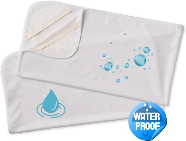 Detalle de Flyideas wasserdichter Matratzenschoner fürs Babybett 80x160 cm (2er-Set) mit Bambus-Zertifizierung