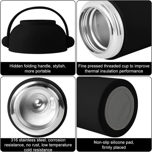 Thumbnail 2 de kiptyg Food Flask 600ml thermal food jar 🍱