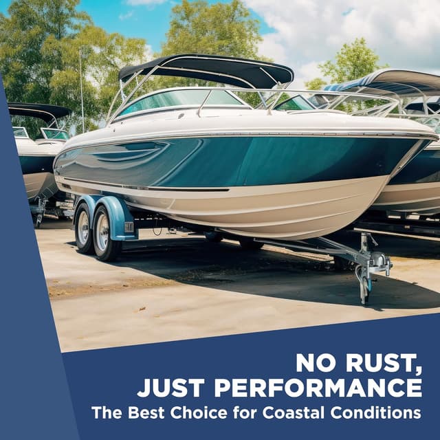 Thumbnail 4 de FORGEDX Stainless Steel Trailer Lock 2"