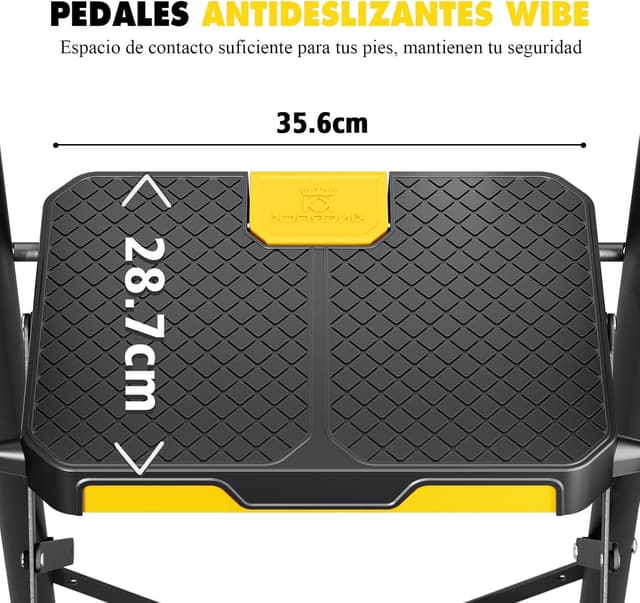 Thumbnail 1 de KINGRACK Escalera Plegable 4 Peldaños 360 kg