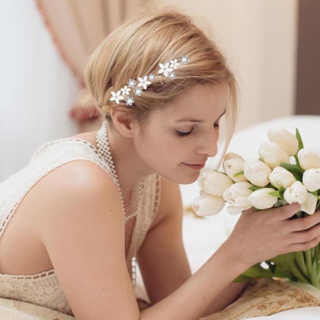 Thumbnail 5 de Perlen Haarnadeln Hochzeit 20 Stück 🎀