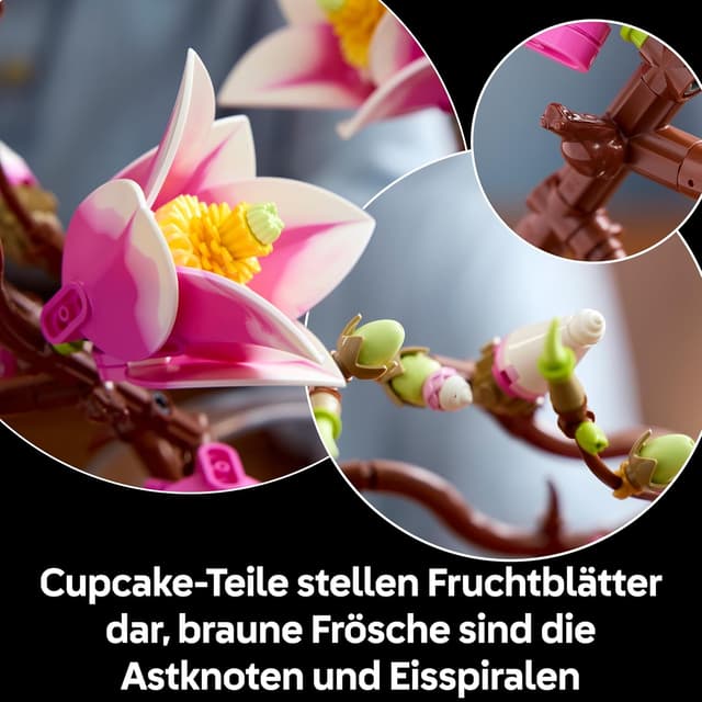 Detalle 2 de LEGO Botanicals Magnolienzweige