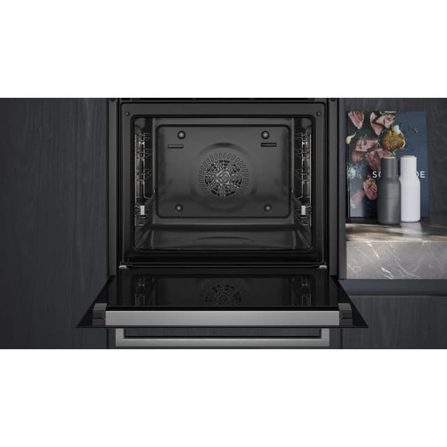Detalle 2 de Siemens HB372AES3 71L Horno iQ300 Negro/Inox