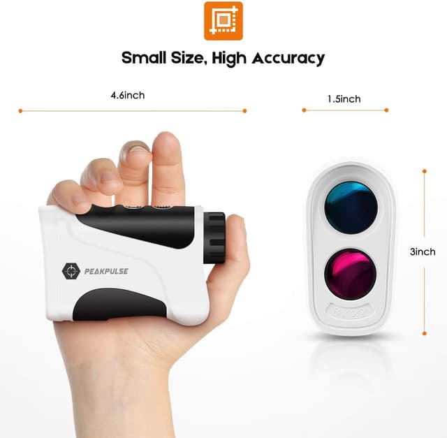 Detalle 2 de PeakPulse Golf Rangefinder 656 Yards (6x) with Flag-Lock and Vibration