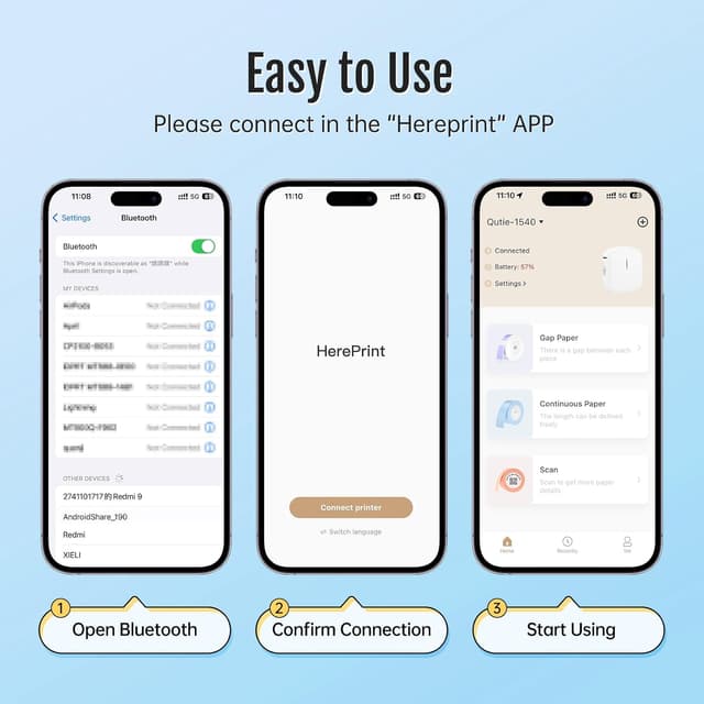 Thumbnail 3 de PRT Mini Etichettatrice Portatile 84x87x29 mm