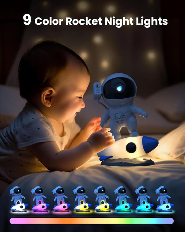 Detalle de MERTTURM Sternenhimmel Projektor mit 13 HD 4K Planetenscheiben und 9 Farben