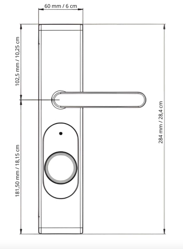 Thumbnail 17 de LOQED Touch Smart Lock Smart-Schloss mit AA