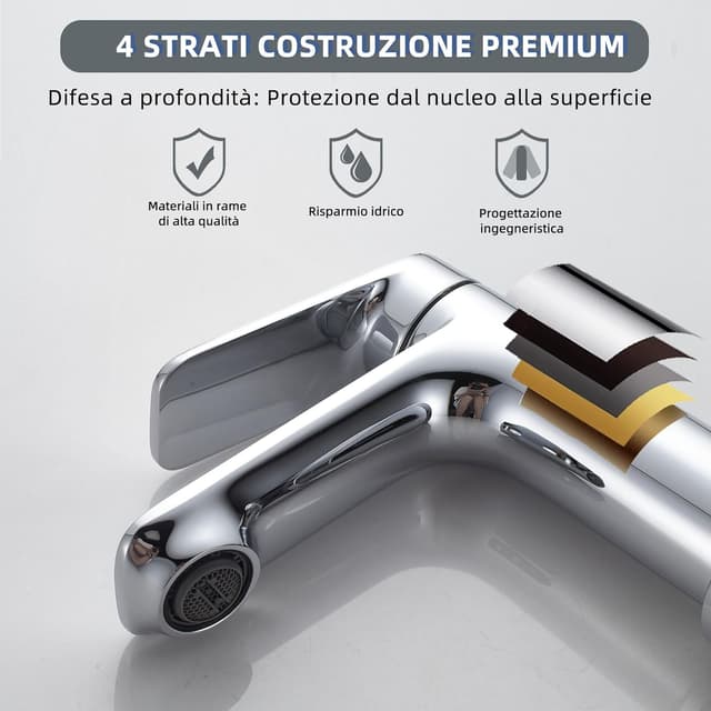 Detalle 2 de BELZ Rubinetto Lavabo, miscelatore 40%