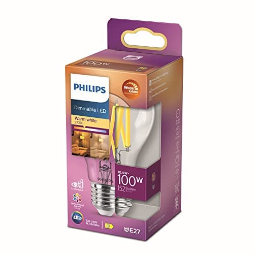 Detalle 2 de Philips A60 E27 - Bombilla LED Regulable Luz Cálida