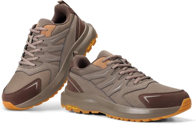 Thumbnail 6 de FitVille Wanderschuhe Herren Extra Breit – wasserdichte Trekking- und Outdoorschuhe mit rutschfester Sohle