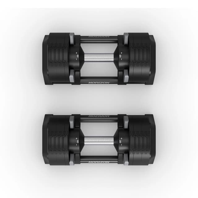 Detalle de HORIZON Pack 2 mancuernas ajustables 2–20 kg 🏋