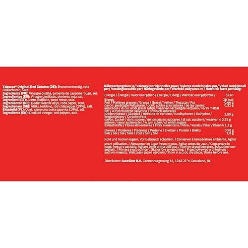 Thumbnail 1 de TABASCO® Original Red Pepper 🫑 3,8L - Para Amantes del Picante