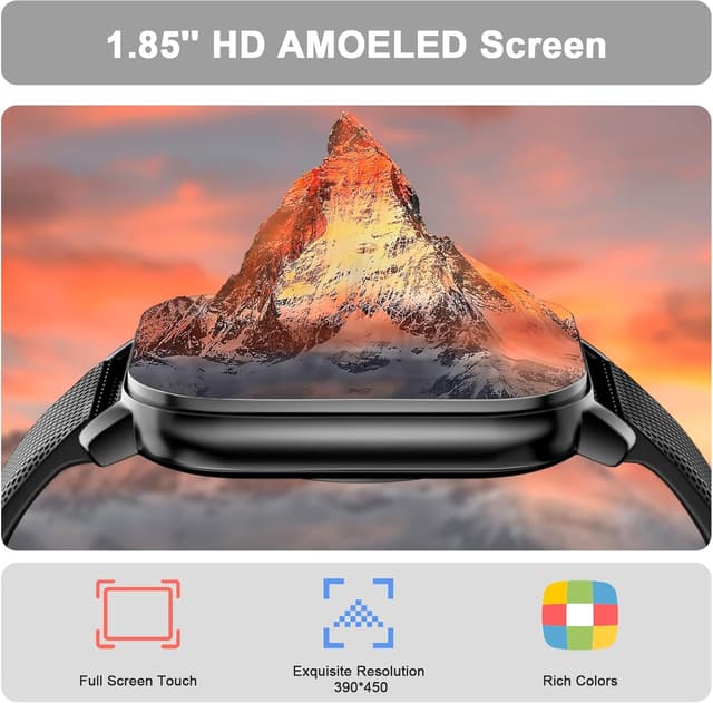 Thumbnail 1 de Smart Watch A7 1.85" AMOLED Fitness Watch