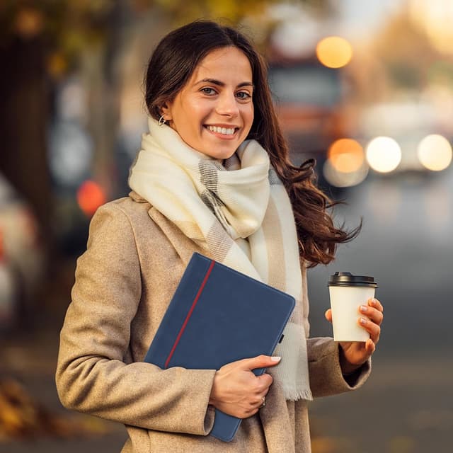 Thumbnail 4 de Coque AsWant pour Samsung Galaxy Tab A11+ cuir PU, bleu ⚙