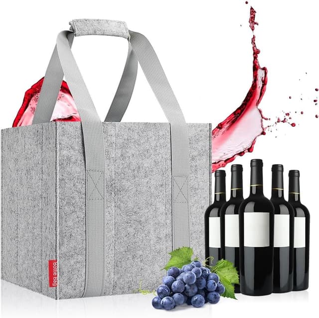 Detalle de Eurhomewit 9 compartment bottle bag carrier