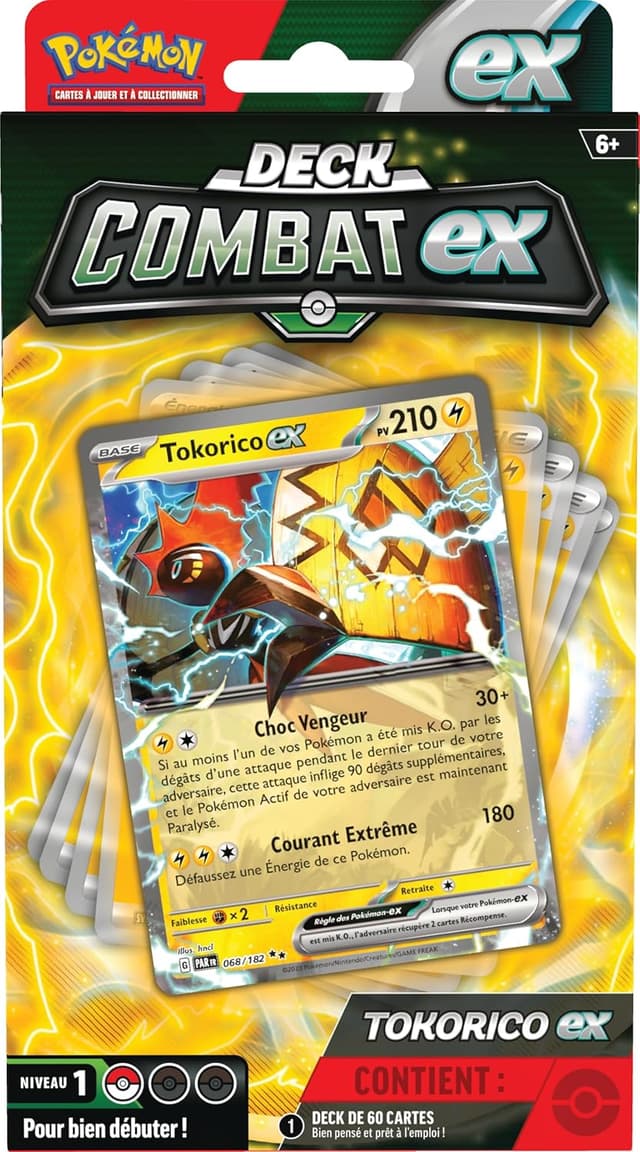Thumbnail 1 de Pokémon Deck Combat Tokorico-ex 60 cartes