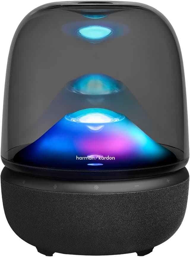 Detalle de Harman Kardon Aura Studio 5 Bluetooth-Lautsprecher (Constant Sound Field, 3-Wege) – Schwarz