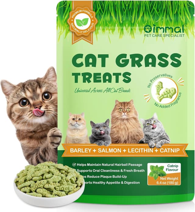 Imagen de Golosinas de Hierba para Gatos 180g en OfertitasTOP