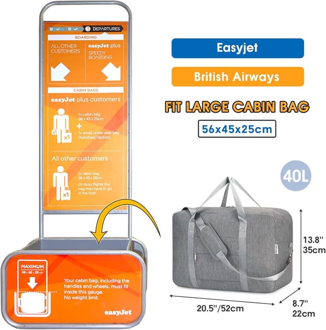 Thumbnail 1 de Narwey Sac de Voyage Pliable 40L