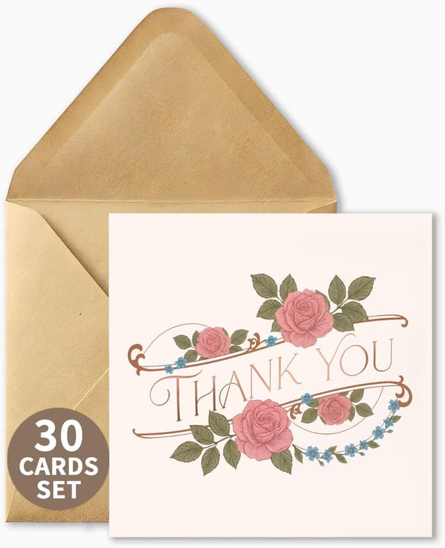 Thumbnail 6 de Thank You Cards Multipack 350GSM with Envelopes