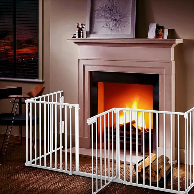 Thumbnail 5 de KIDUKU Barriera di Sicurezza 420 cm Camino