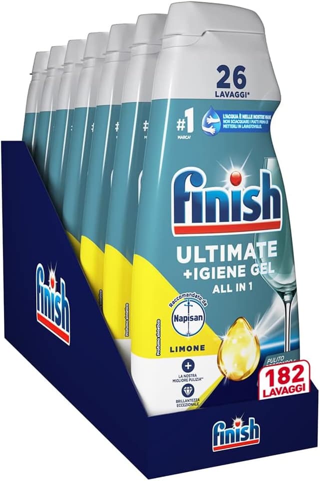 Imagen de Finish Quantum + Igiene 182 lavaggi 🍋 en OfertitasTOP