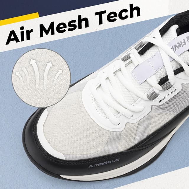 Thumbnail 2 de FitVille Wide Tennis Shoes for Men 🏸