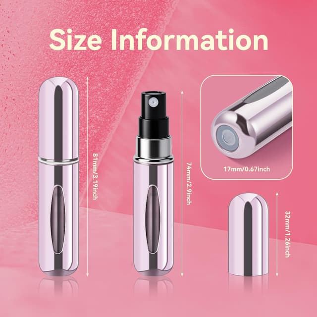 Thumbnail 1 de forebile Refillable Perfume Atomizer 5ml