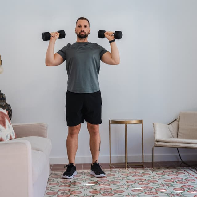 Thumbnail 4 de Bodytone Set 2 Mancuernas Goma Hexagonales 7.5kg 🏋